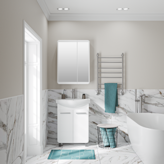 Тумба Runo Эрика 60 под умывальник Элеганс 60 (00-00004147)